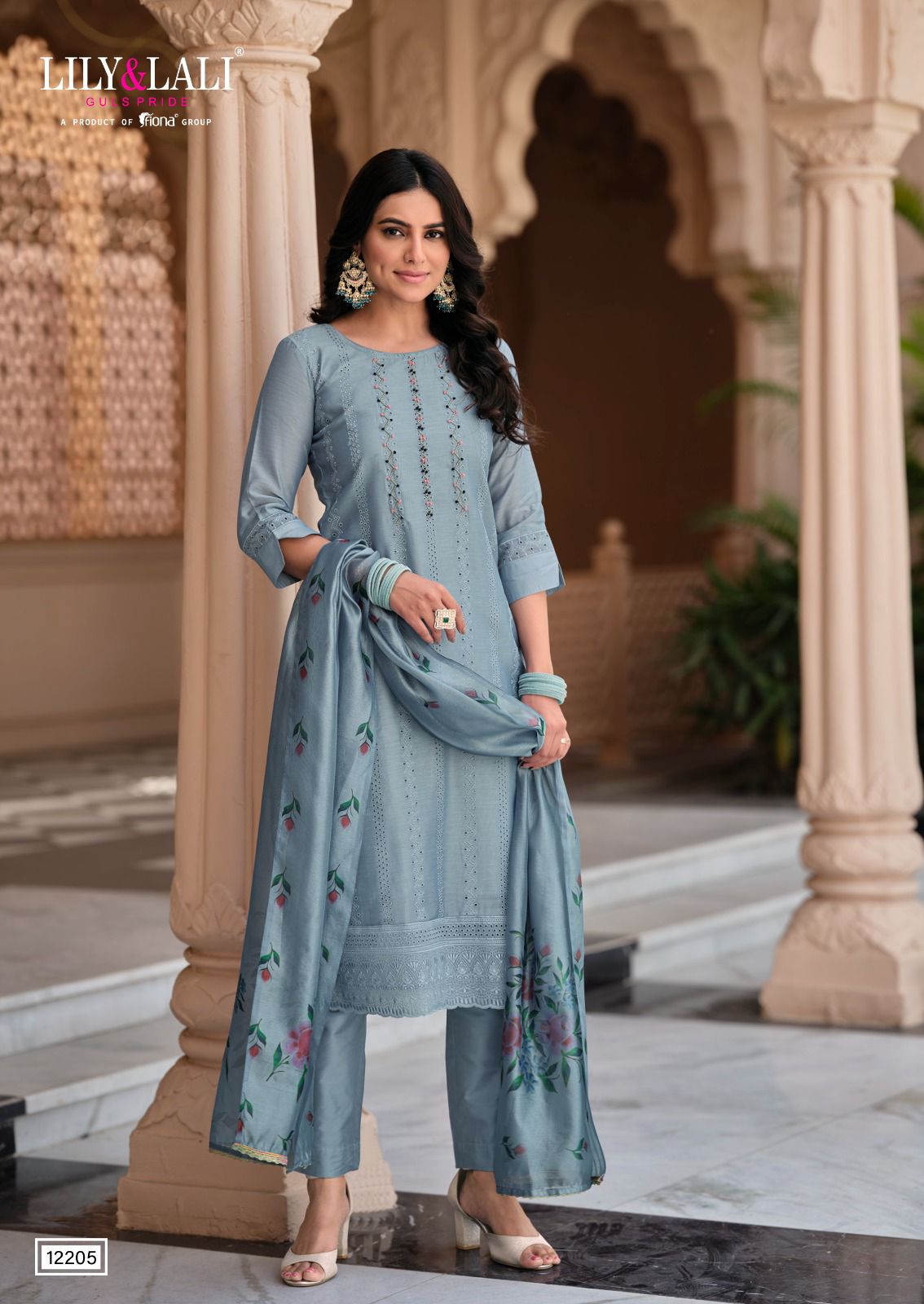 Lucknowi By Lily And Lali Readymade Salwar Suit Catalog